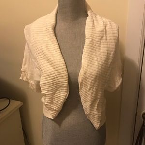 Cream shawl